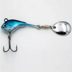 Taipan Fast Action Spinjig Blue Silver