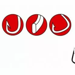 Gamakatsu Worm Offset EWG Size 1/0