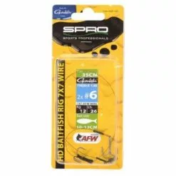 Spro HD Baitfish Rig 35cm 2x 13B#2 18kg