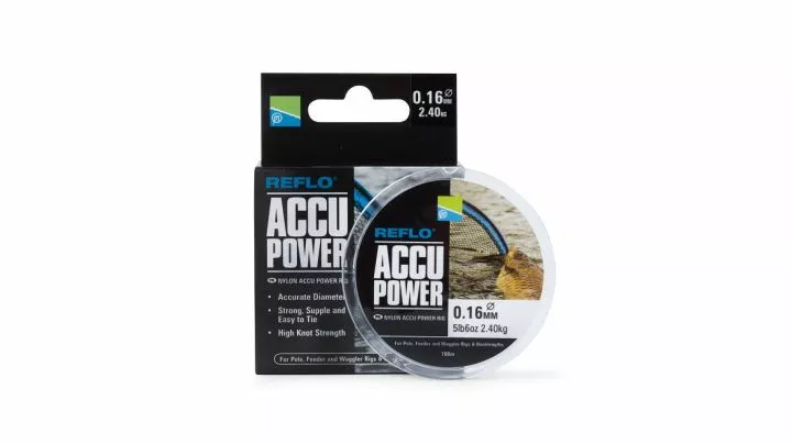 Preston Reflo Accu Power 0.12mm 100m 1 Preston Reflo Accu Power 0.12mm 100m