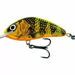 Salmo Hornet 9cm Floating Gold Fluo Perch