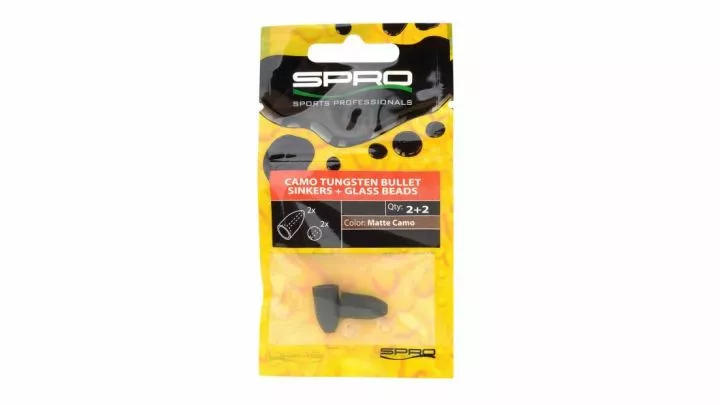 Spro Camo Tungsten Bullet Sinkers Matte Camo 5gr 1 Spro Camo Tungsten Bullet Sinkers Matte Camo 5gr